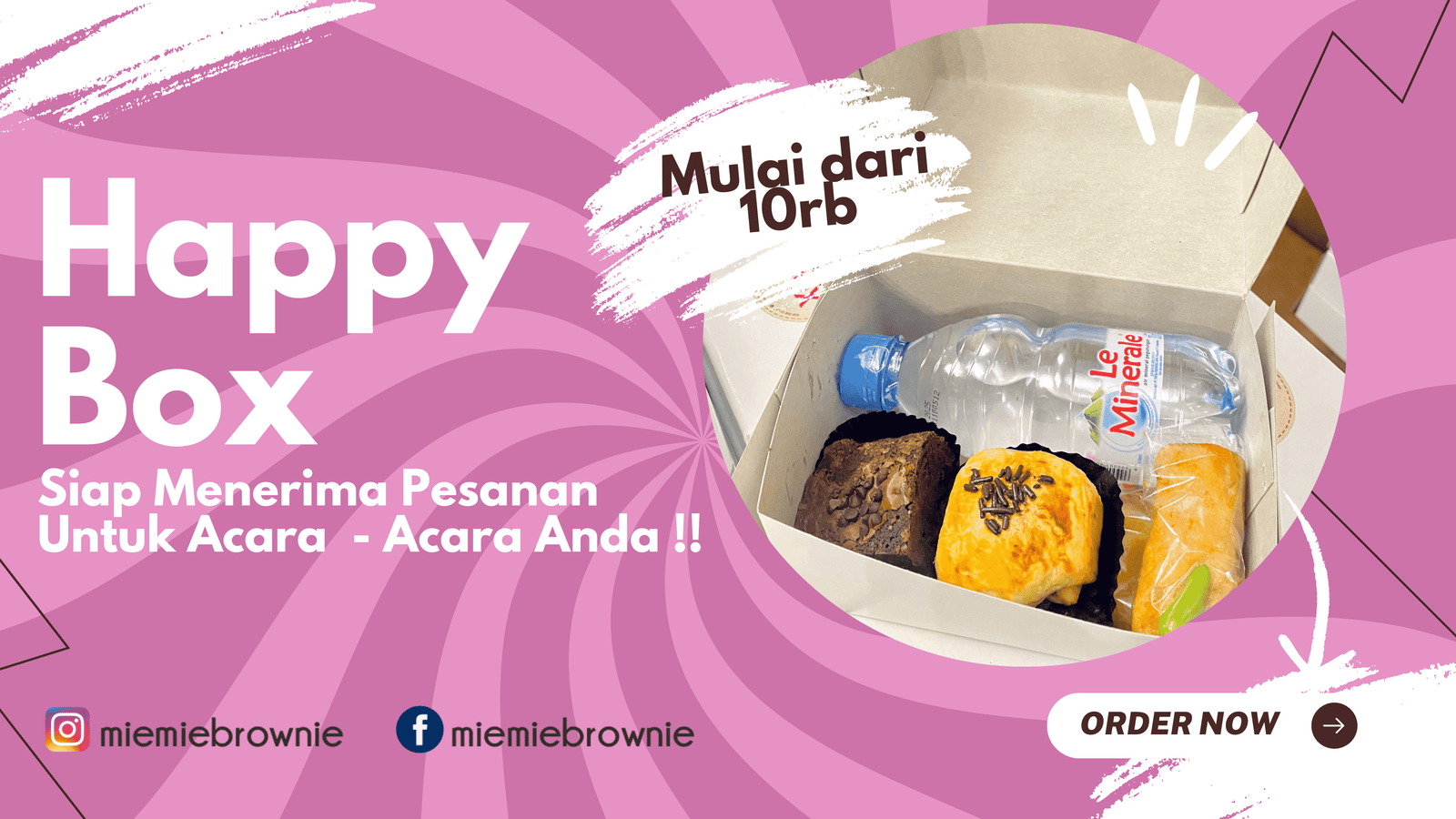 Produk Miemie Brownie